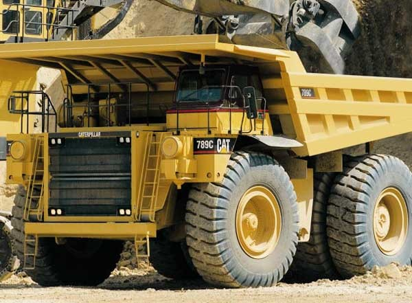 Mining dump truck